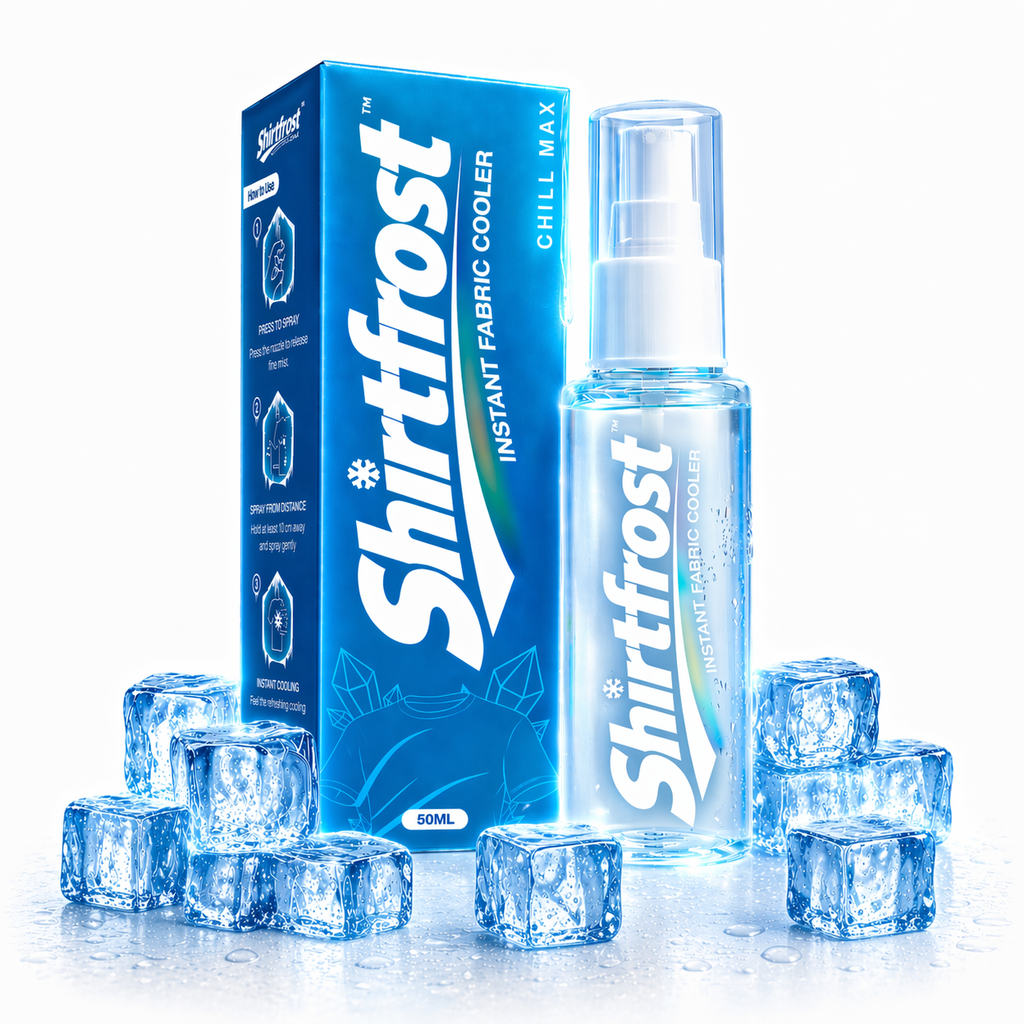 ShirtFrost Instant Fabric Cooler (Extra Strong, Chill Max, Unscented)