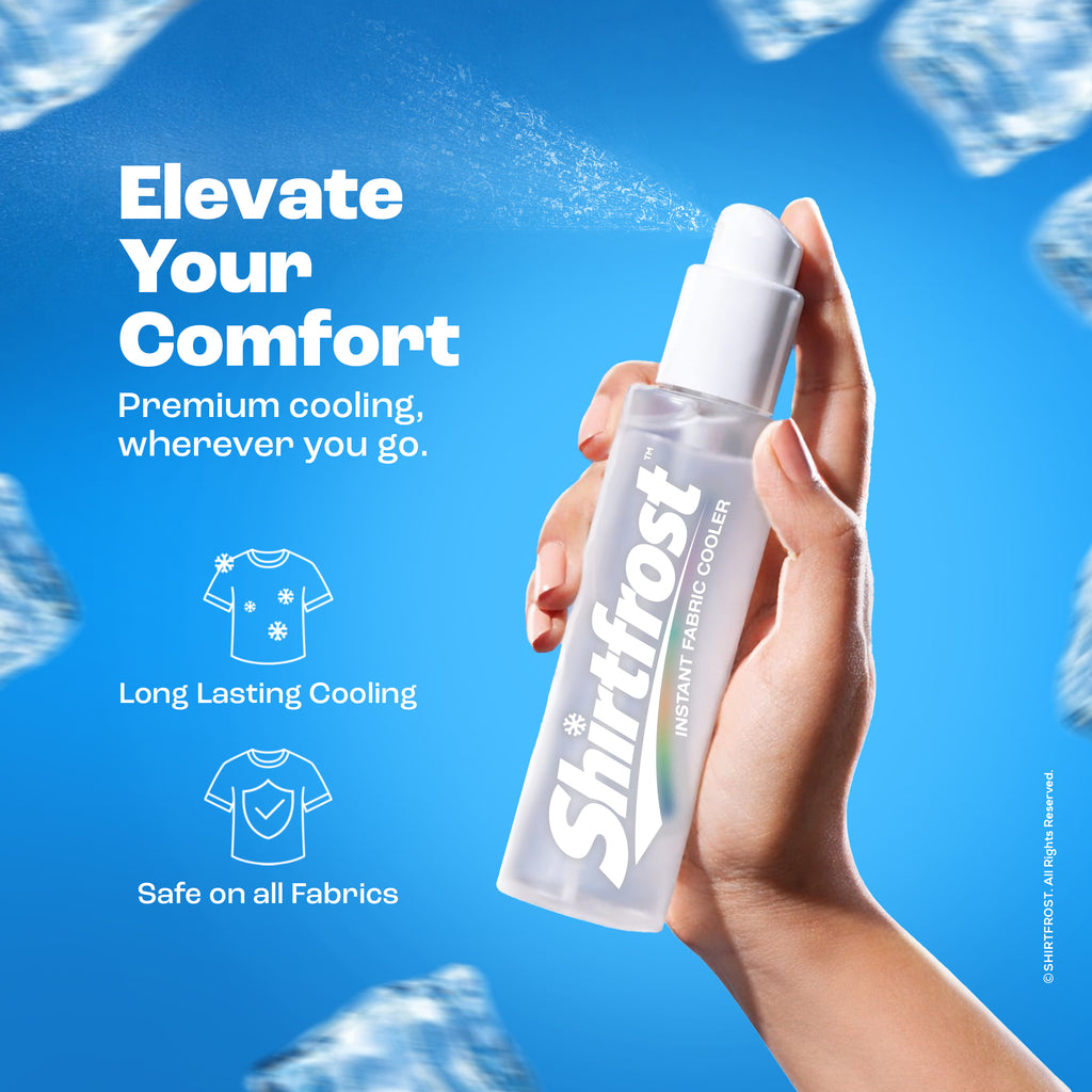 ShirtFrost Instant Fabric Cooler (Extra Strong, Chill Max, Unscented)