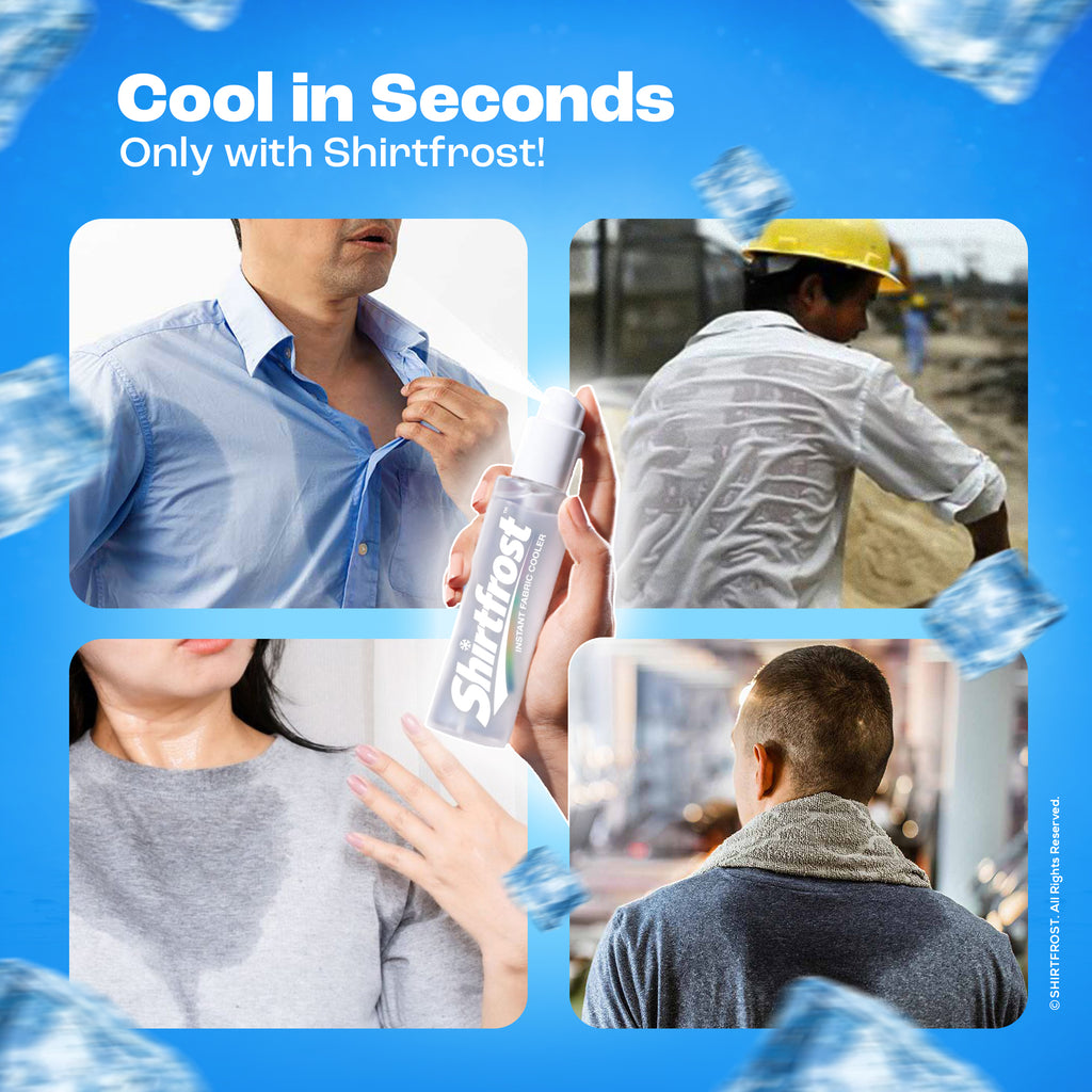 ShirtFrost Instant Fabric Cooler (Extra Strong, Chill Max, Unscented)
